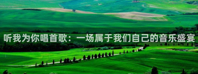 天辰娱乐体育平台登录入口：听我为你唱首歌：一场属于我们自己的音乐盛宴