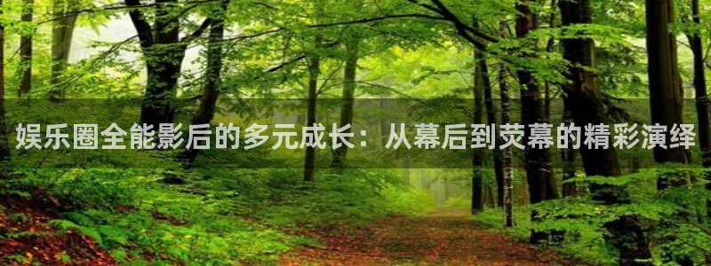 天辰娱乐平台官网版最新：娱乐圈全能影后的多元成长：从幕后到荧幕的精彩演绎